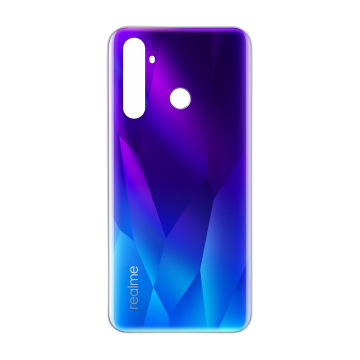 Realme 5 Pro Rear Back Body Casing Housing Replacement Battery Back Door For Realme 5 Pro - Purple