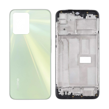 Realme C35 Rear Complete Body Casing Housing Replacement For Realme C35 - Green