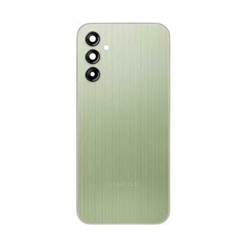 Samsung A14 Housing Middle Frame With Side Button and Replacement Battery Back Door For Galaxy A14 - Green