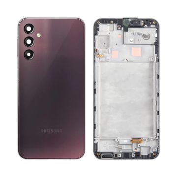 Samsung A24 Rear Complete Body Casing Housing Replacement For Galaxy A24 - Red