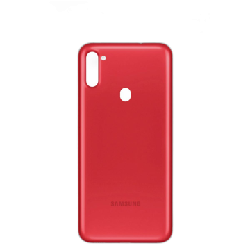 Samsung Galaxy A11 Rear Back Body Casing Housing Replacement Battery Back Door For Samsung A11 - Red