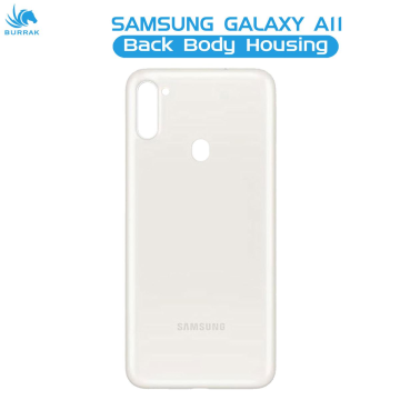 Samsung Galaxy A11 Rear Back Body Casing Housing Replacement Battery Back Door For Samsung A11 - White