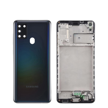 Samsung Galaxy A21s Rear Complete Body Casing Housing Replacement For Samsung Galaxy A21s - Black