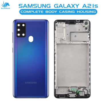 Samsung Galaxy A21s Rear Complete Body Casing Housing Replacement For Samsung Galaxy A21s - Blue