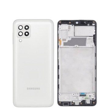 Samsung Galaxy A22 Rear Complete Body Casing Housing Replacement For Samsung Galaxy A22 - White