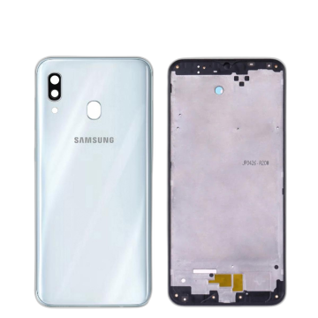 Samsung Galaxy A30 White Housing