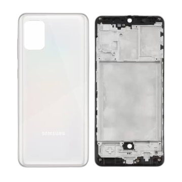 Samsung Galaxy A31 Rear Complete Body Casing Housing Replacement For Samsung A31 - White