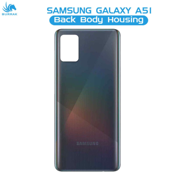 Samsung Galaxy A51 Rear Back Body Casing Housing Replacement Battery Back Door For Samsung A51 - Black