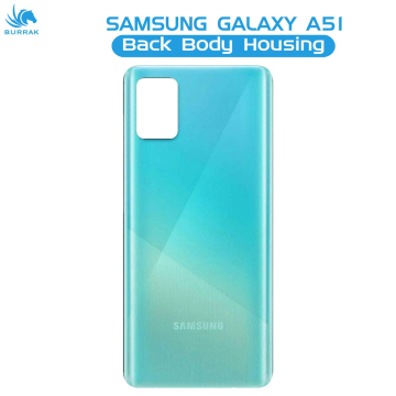 Samsung Galaxy A51 Rear Back Body Casing Housing Replacement Battery Back Door For Samsung A51 - Blue