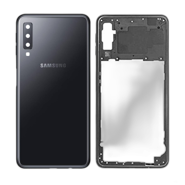 Samsung Galaxy A7 2018 Black Housing