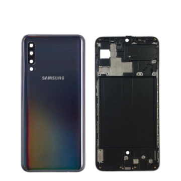Samsung Galaxy A70 Rear Complete Body Casing Housing Replacement For Samsung Galaxy A70 - Black