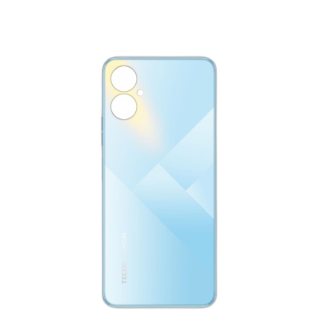 Tecno Camon 19 Neo Housing Middle Frame With Side Button and Camera Lens Body Casing Replacement For Camon 19 Neo - Silver