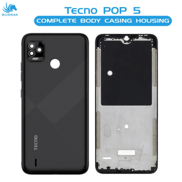 Tecno Pop 5 Black Casing