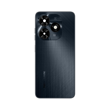 Tecno Spark 20c Housing Middle Frame With Side Button and Replacement Battery Back Door For Spark 20c - Black