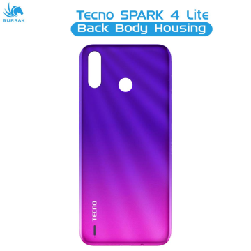 Tecno Spark 4 Lite Purple Casing