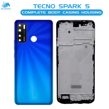 Tecno Spark 5 Blue Casing