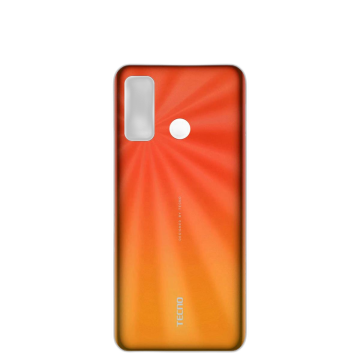 Tecno Spark 5 Rear Back Body Casing Housing Replacement Battery Back Door For Tecno Spark 5 - Orange