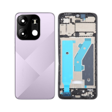 Tecno Spark Go 2023 Rear Complete Body Casing Housing Replacement For Spark Go 2023 - Purple