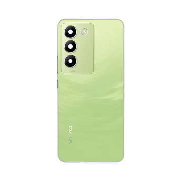 Vivo Y100 Housing Middle Frame With Side Button and Replacement Battery Back Door For Y100 - Green