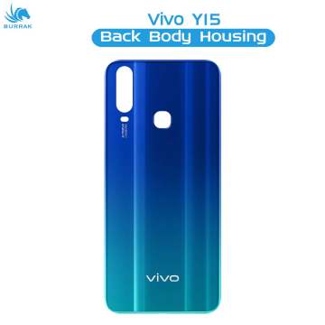 Vivo Y15 Rear Back Body Casing Housing Replacement Battery Back Door For Vivo Y15 - Blue
