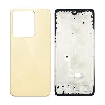 Vivo Y36 Rear Complete Body Casing Housing Replacement For Y36 - Golden