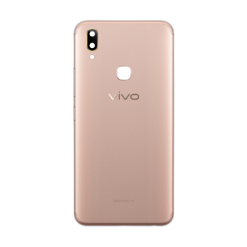 Vivo Y85 Rear Back Body Casing Housing Replacement Battery Back Door With Side Buttons And Camera Lens For Vivo Y85 - Golden