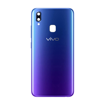 Vivo Y95 Rear Back Body Casing Housing Replacement Battery Back Door With Side Buttons And Camera Lens For Vivo Y95 - Blue