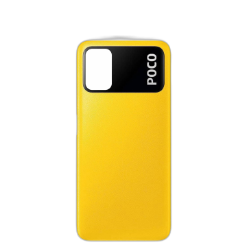Xiaomi Poco M3 Rear Back Body Casing Housing Replacement Battery Back Door For Xiaomi Poco M3 - Yellow