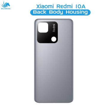 Xiaomi Redmi 10A Rear Back Body Casing Housing Replacement Battery Back Door For Xiaomi Redmi 10A - Grey