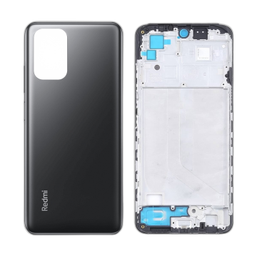 Xiaomi Redmi Note 10s Rear Complete Body Casing Housing Replacement For Redmi Note 10s - Black