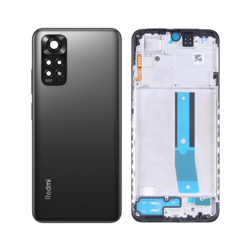 Xiaomi Redmi Note 11 Rear Complete Body Casing Housing Replacement For Redmi Note 11 - Black
