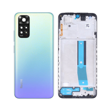 Xiaomi Redmi Note 11 Rear Complete Body Casing Housing Replacement For Redmi Note 11 - Sky Blue