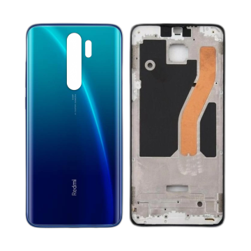 Xiaomi Redmi Note 8 Pro Rear Complete Body Casing Housing Replacement For Redmi Note 8 Pro - Blue