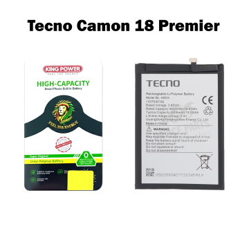 Tecno Camon 18 Premier Battery Replacement - King Power 5000mAh (BL-48DX)