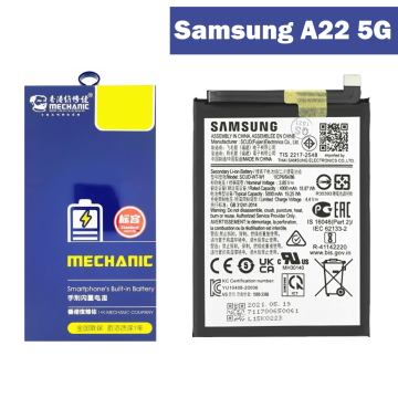 Samsung A22 5G Battery Replacement - Mechanics 5000mAh (WT-S-W1)
