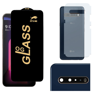 LG V60 ThinQ 3-in-1 Kit: OG Glass + Carbon Back Camera Protector
