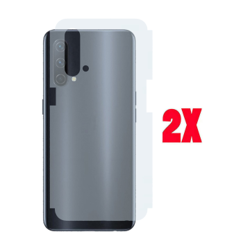(2-Pack) OnePlus Nord CE 5G Back Protector Carbon Fiber Matte Sheet