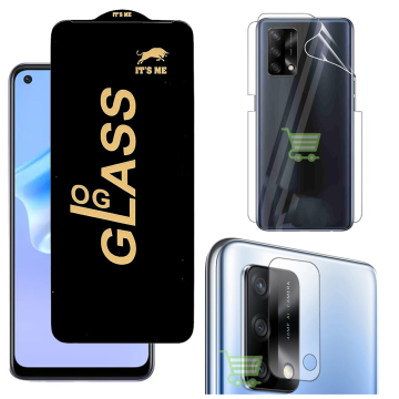 Oppo A95 360¬∞ Clear Kit: OG Glass + Back Jelly Camera Guard