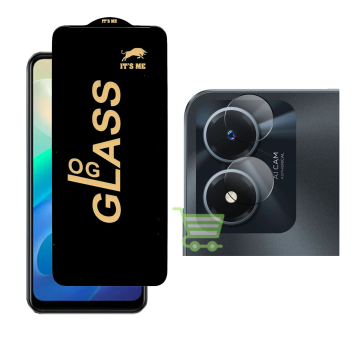 Vivo Y02s Safety Deal: OG Glass + Camera Lens Protector