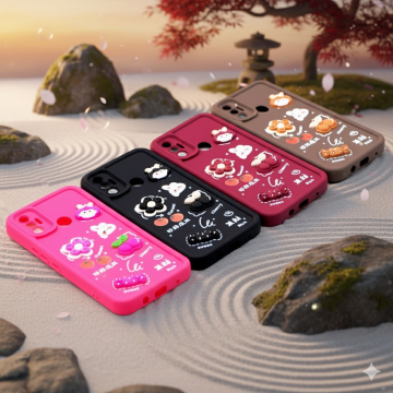 Tecno Spark 7T Soft Kitty Multicolour Mobile Cover