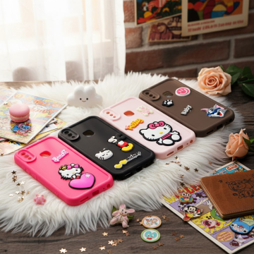 Vivo Y95 Soft Kitty Multicolour Cover