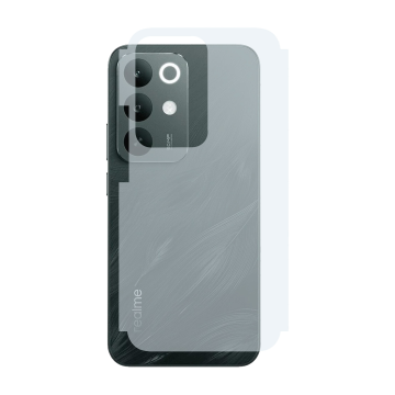 Carbon Fiber Back Matte Film for Realme C85 Pro - Anti-Scratch Skin