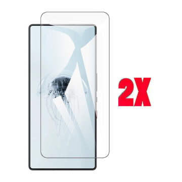(2-Pack) 9H Polish Glass for Nubia Redmagic 10 Pro - Anti-Scratch Guard