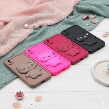 Oppo A37 Soft Mirror Kitty Mobile Cover