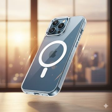 Apple iPhone 12 Pro Transparent Magsafe Mobile Cover
