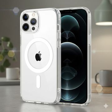 Apple iPhone 12 Pro Max Transparent Magsafe Mobile Cover
