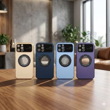 Apple iPhone 12 Pro Max Magnetic Lens Protection Case - MagSafe Mobile Cover