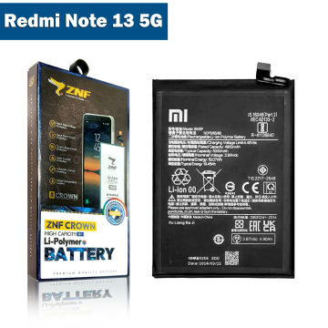 Xiaomi Redmi Note 13 5G Battery Replacement - ZNF 5000mAh (BN5P)