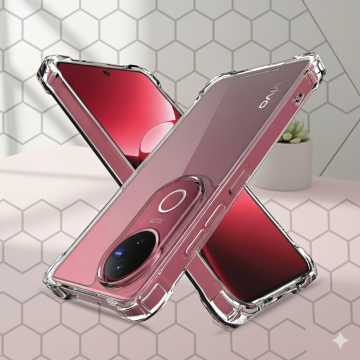 Vivo V50 5G Transparent Extra Bumper Anti Shock Soft Crystal Clear Case