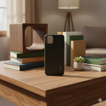 Apple iPhone 11 Matte Black European Plain Shockproof Mobile Cover